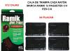 CAJA DE TRAMPA CAZA RATÓN MARCA RAMIK 