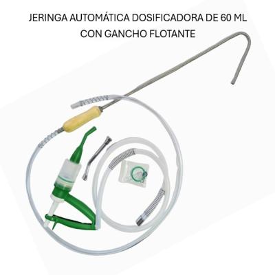 JERINGA AUTOMATICA DOSIFICADORA CON GANCHO FLOTANTE 60 ml