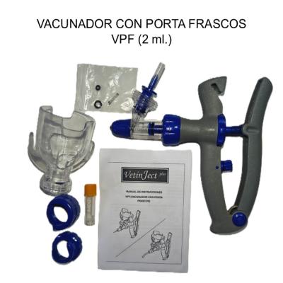 Vacunador Automático con Porta Frascos 
